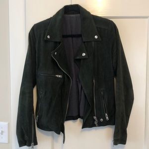 S.W.O.R.D. Hunter Green Suede Jacket